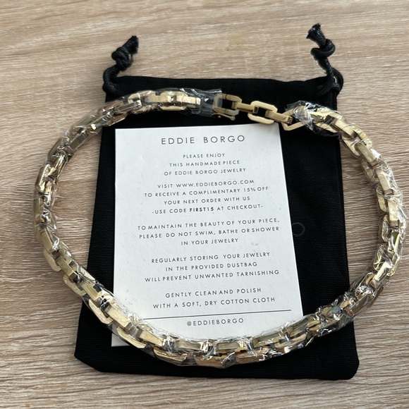 NIP Eddie Borgo supra link necklace - 17 inch length - Picture 3 of 3